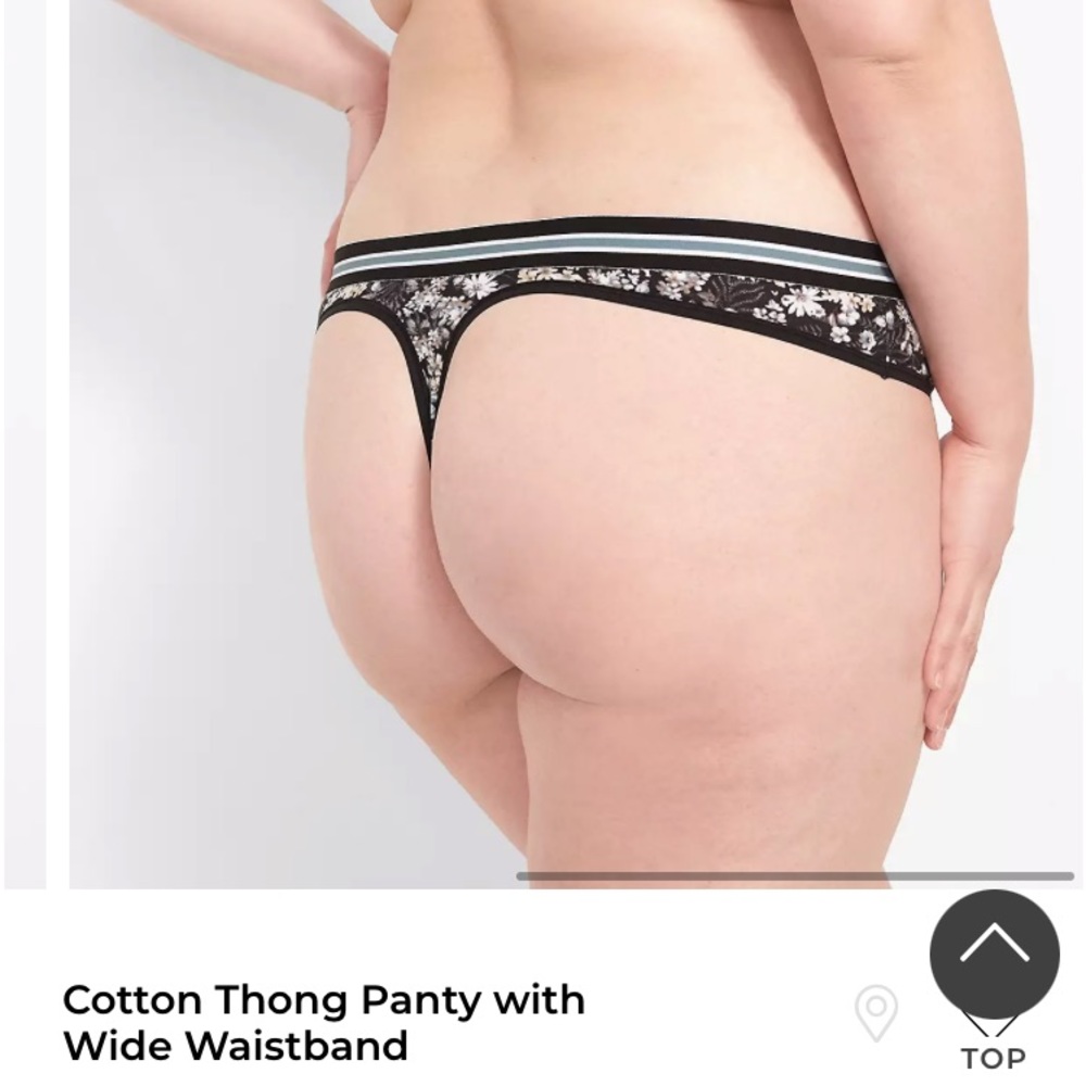 Sexy Cacique Thing Panty with wide waistband 14/16